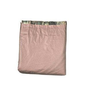 FREE SHIP! Single Custom Curtain Vintage 70s Pink